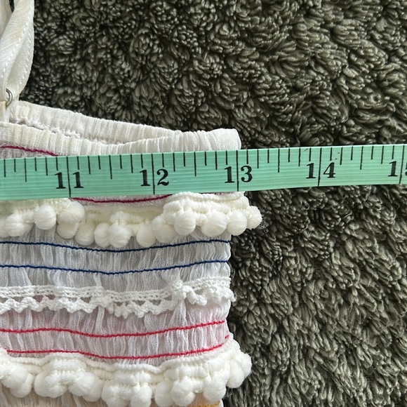 Rainbow stripped beaded tube top - Picture 8 of 9